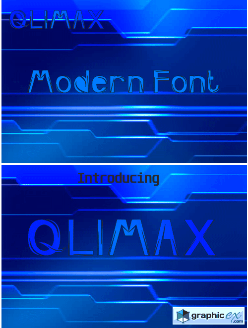 Qlimax Font