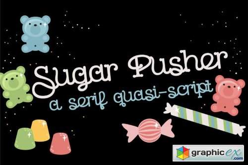 Sugar Pusher Font