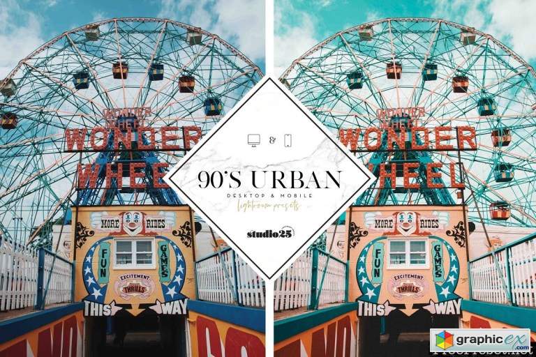 90s Urban Lightroom Preset