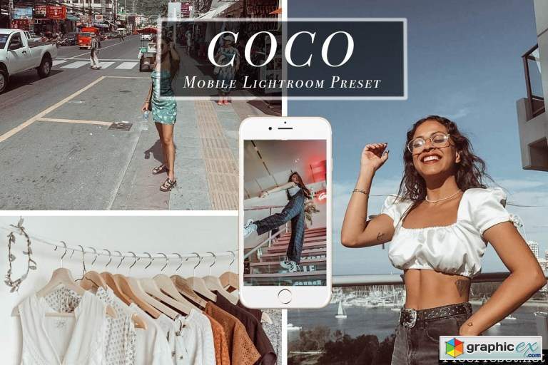 Mobile Lightroom Presets - Coco
