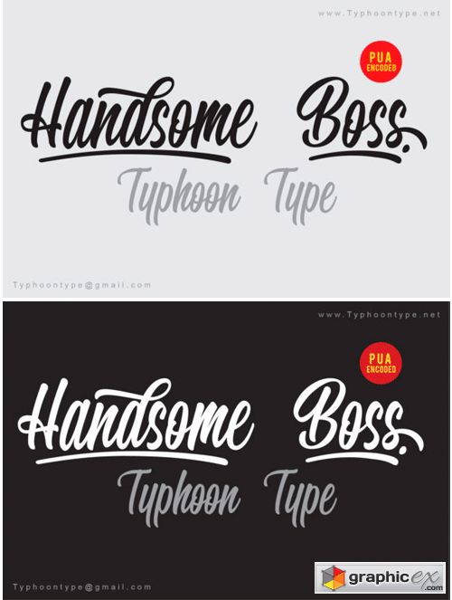 Handsome Boss Font
