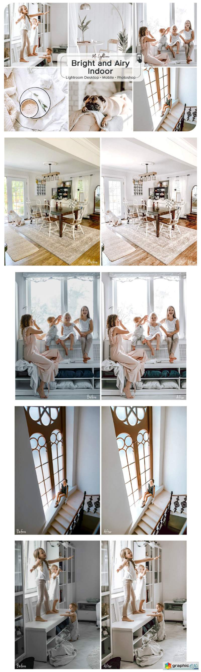 Bright and Airy Indoor Presets