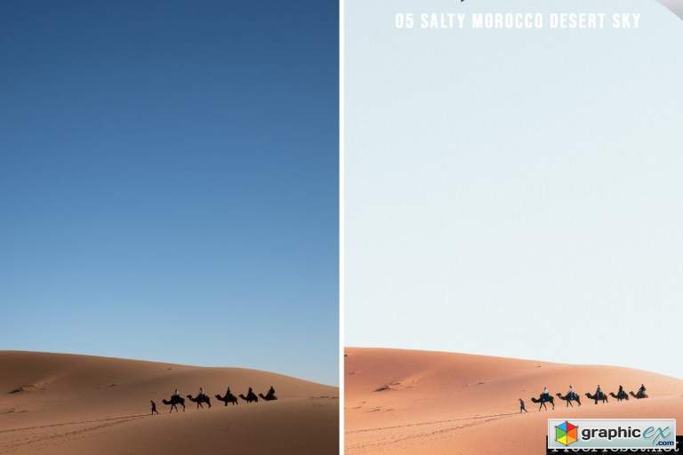 5 Salty Morocco Lightroom Presets