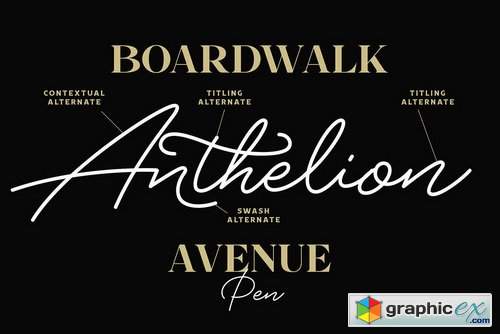 Boardwalk Avenue Font Family