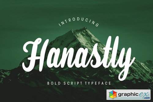 Hanastly Bold Script