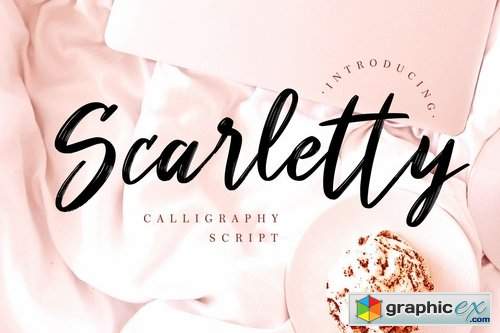 Scarletty Calligraphy Brush