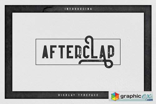 Afterclap Font Family