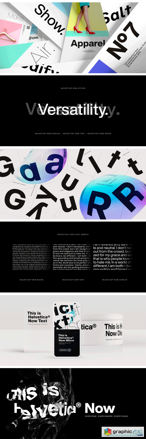 Helvetica Now Font Family