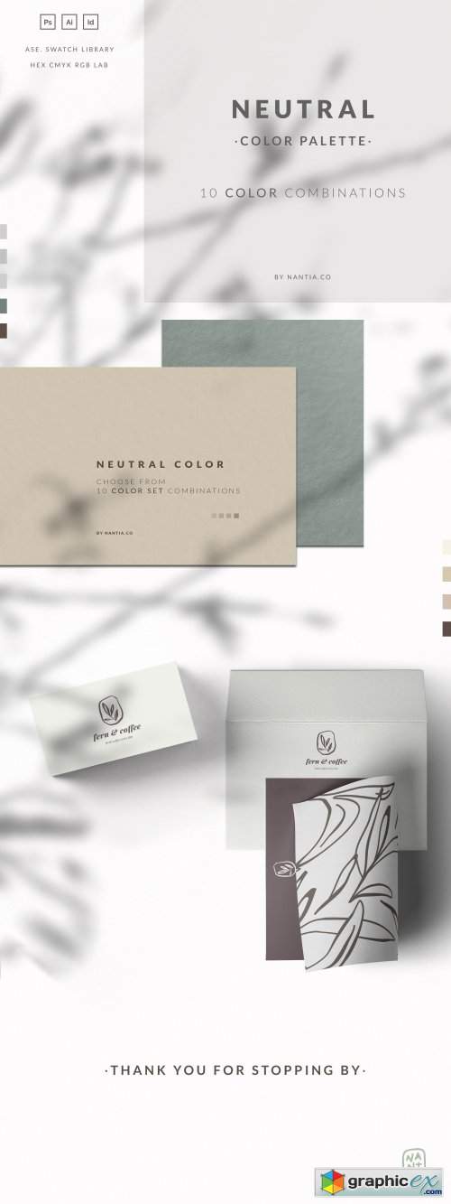 Neutral Color Palette collection