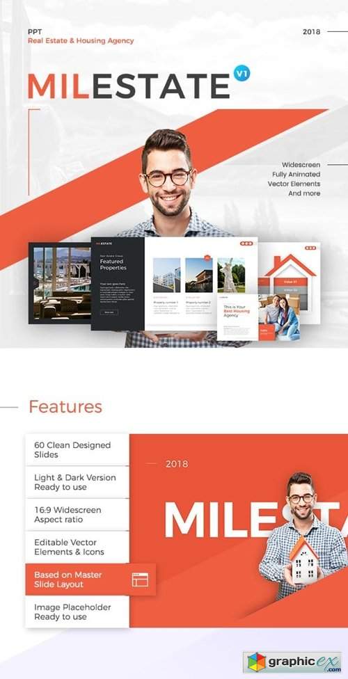 Milestate Real Estate PowerPoint Presentation Template