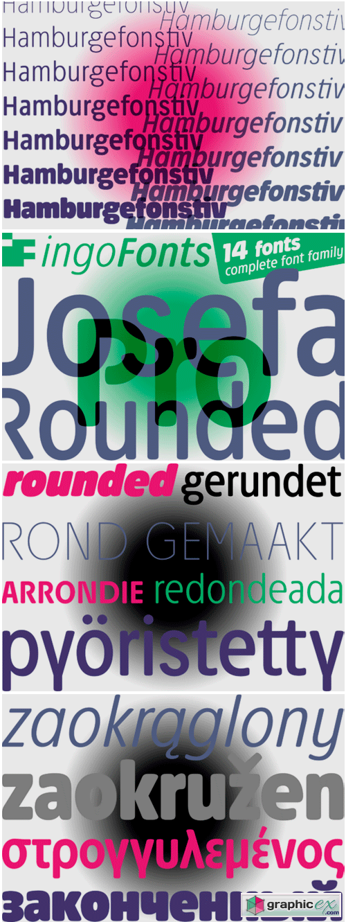Josefa Pro Font Family