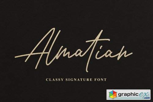 Almatian Font
