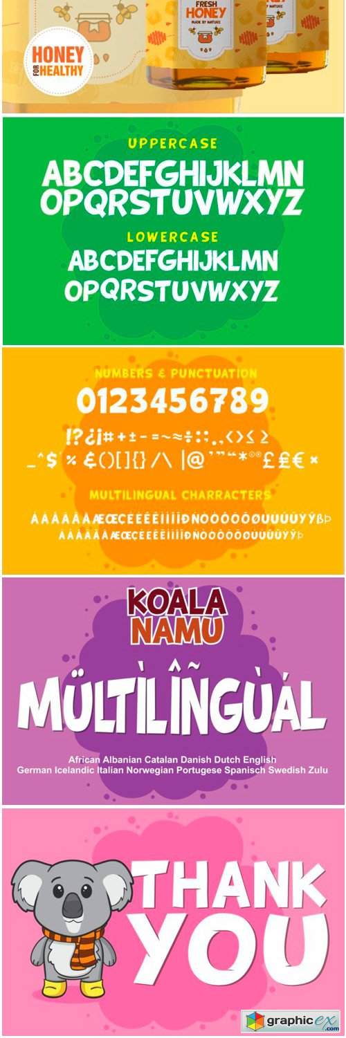 Koala Namu Font