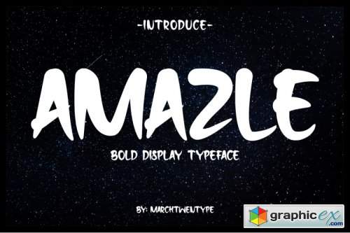 Amazle Typeface
