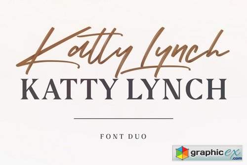 Katty Lynch Brush Font - Free Serif