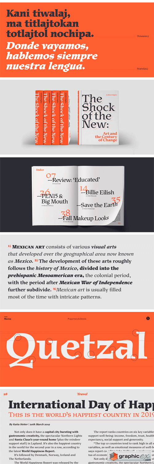 Mexica Font Family