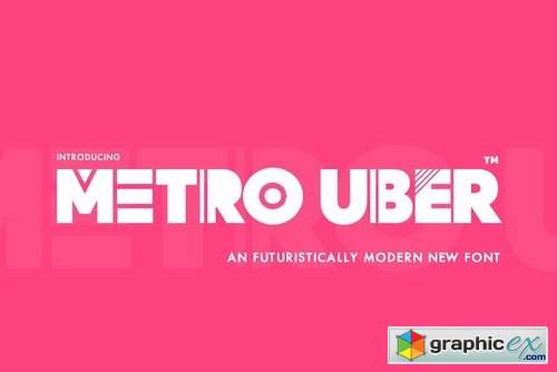 Metro Uber Font