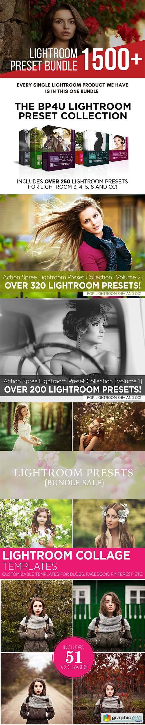 1500+ Lightroom Presets + BONUS - BRAND NEW BUNDLE