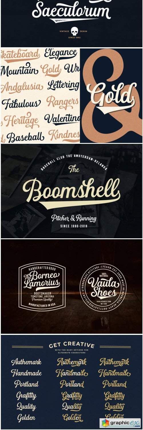 Black Seashore Font