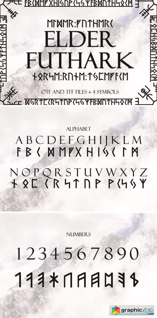 Elder Futhark Font