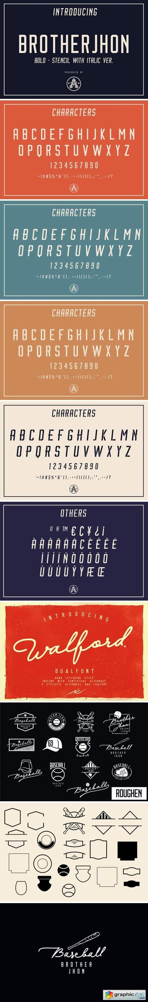 Brother Jhon Duo Font