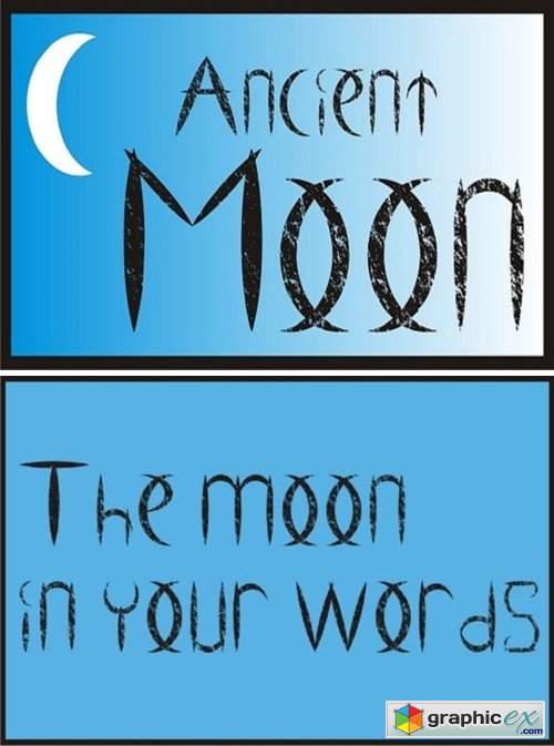 Ancient Moon Font