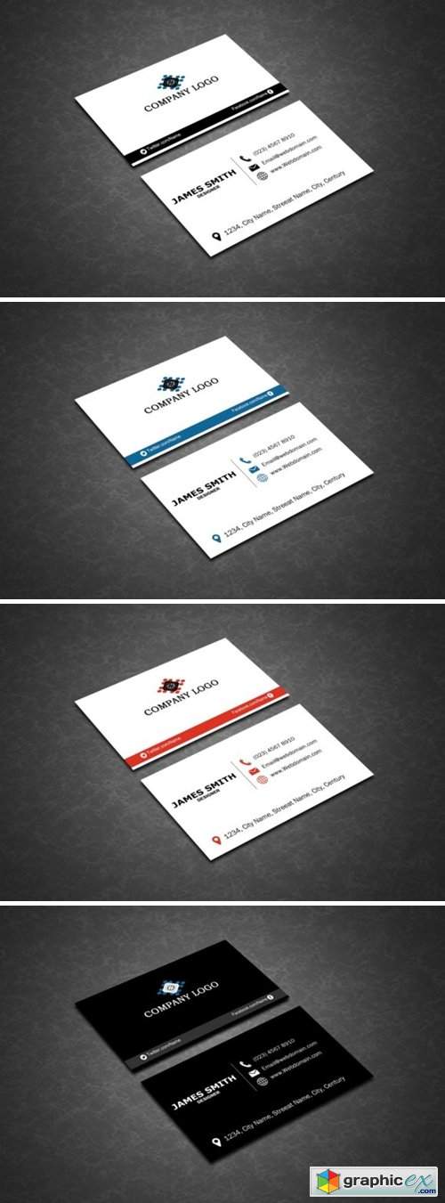 Clean Business Cards 1589636