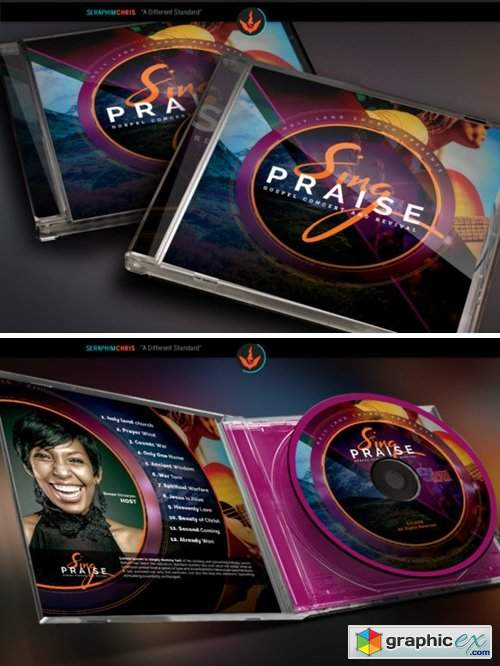 Sing Praise CD Artwork Template