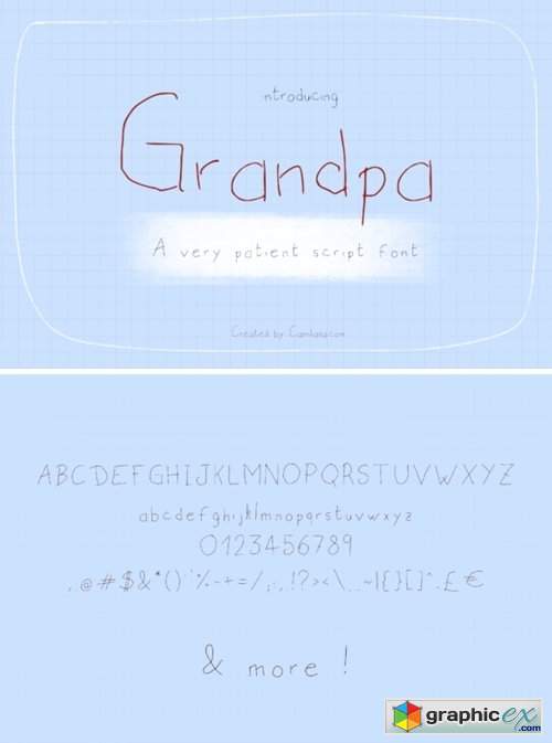 Grandpa Font