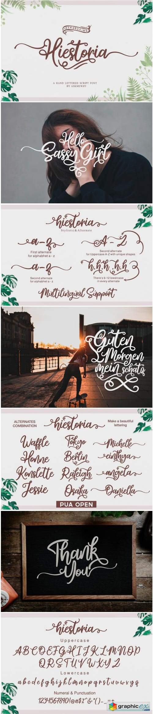 Hiestoria Font