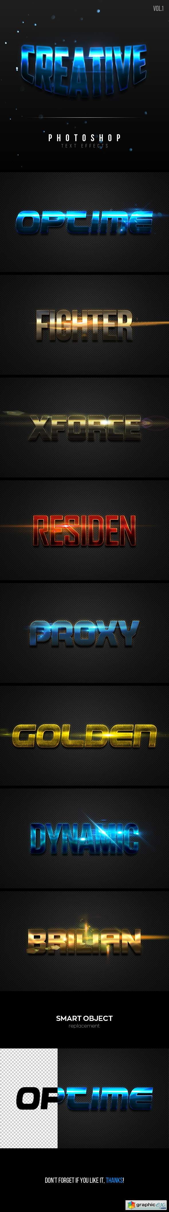 Creative Text Effects Vol.1