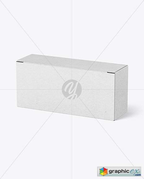 Kraft Paper Box Mockup 46604