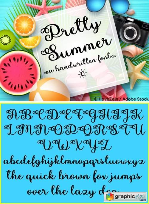 Pretty Summer Font