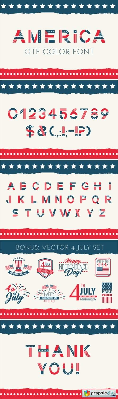 America Font