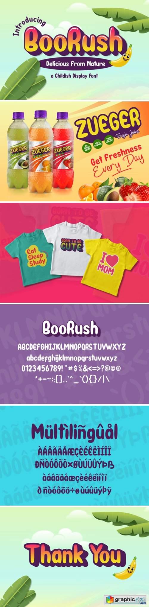 BooRush Font