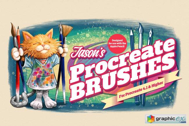 Jason's Procreate Brushes