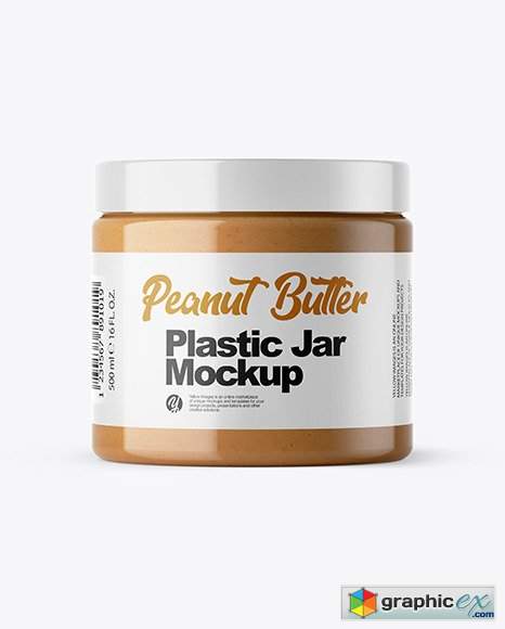 Peanut Butter Jar Mockup 46833 Free Download Vector Stock Image Photoshop Icon