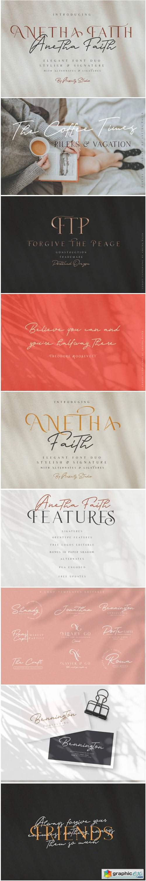 Anetha Faith Duo Font