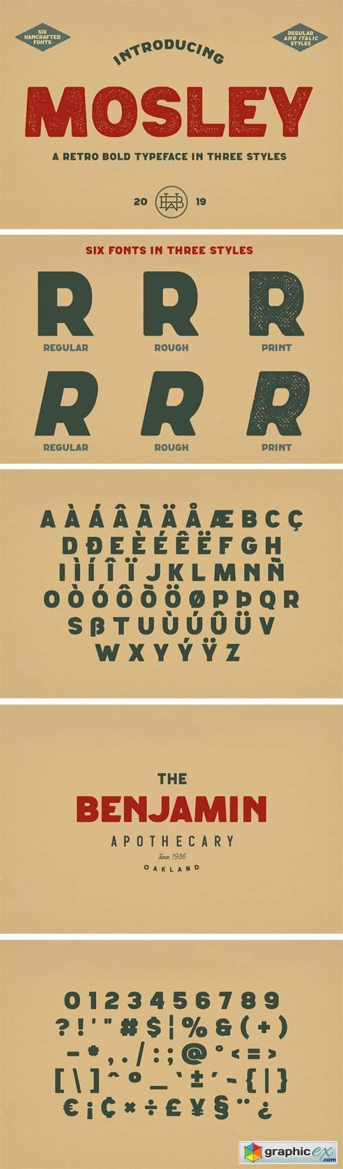 Mosley Font Family