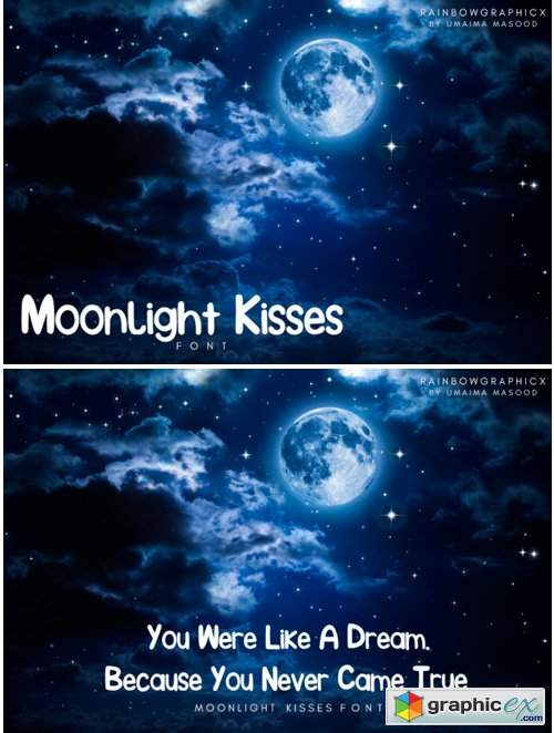 Moonlight Kisses Font