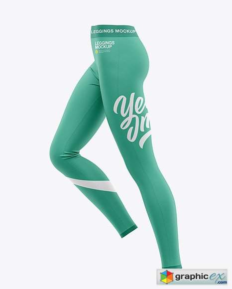 Women S Leggings Mockup Side View Free Download Vector Stock Image Photoshop Icon