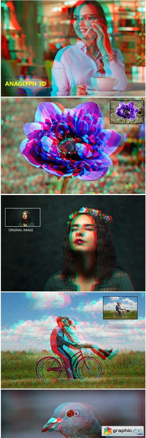 Anaglyph 3D - Photoshop Action