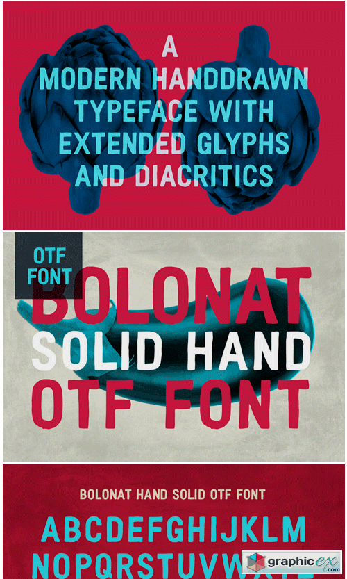 Bolonat Hand Font