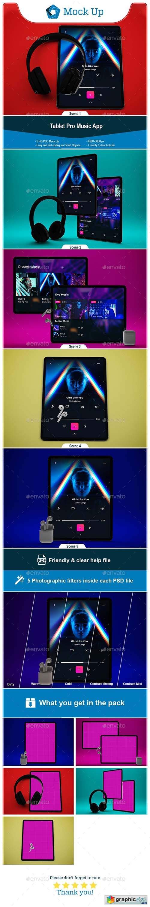 Tablet Pro Music App
