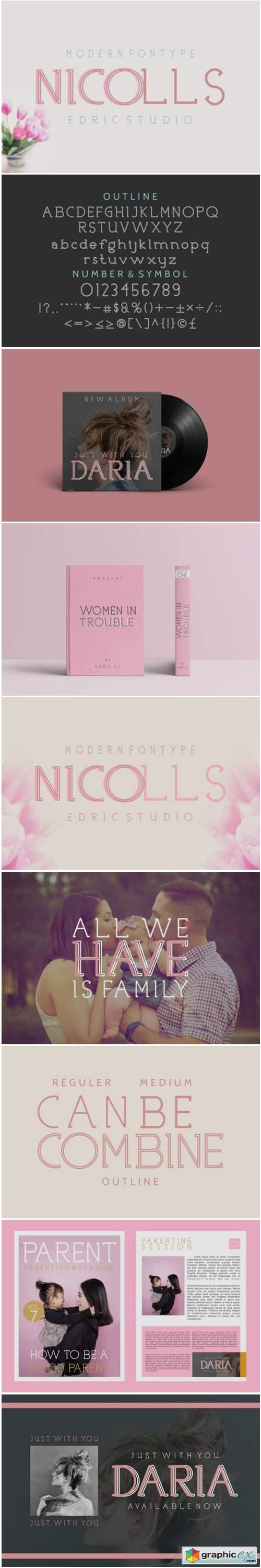 Nicolls Font