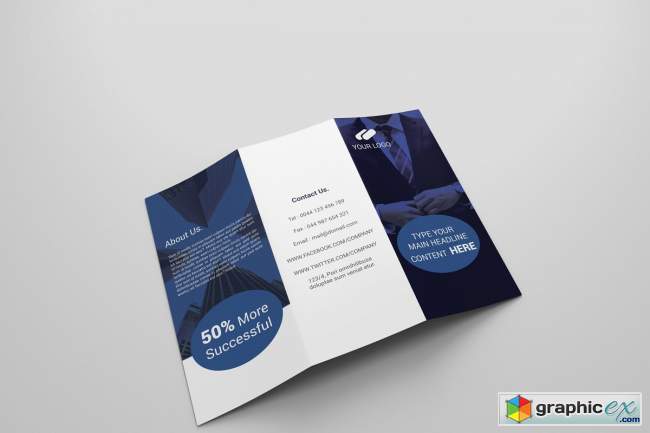 6 Business Tri-fold Brochure