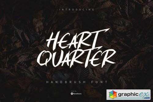 Heart Quarter - Brust Font