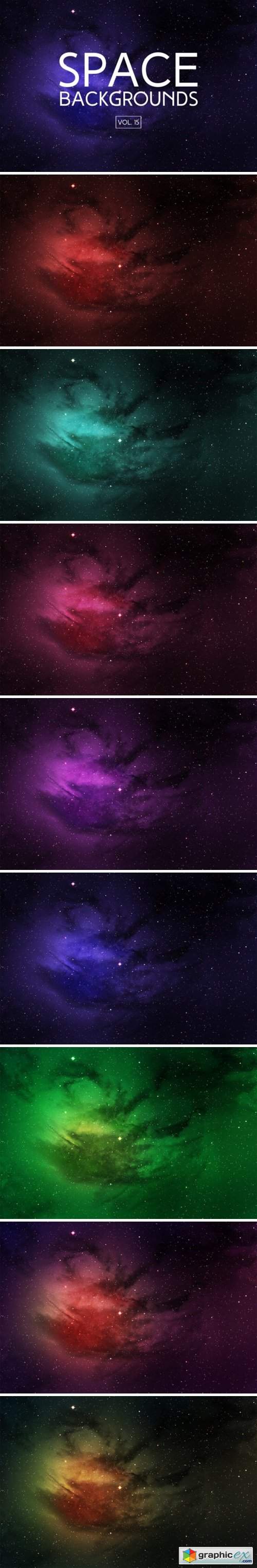 Space Backgrounds Vol.15