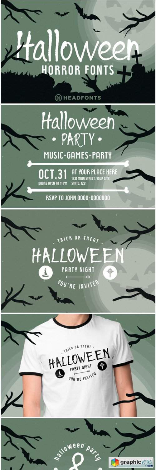 Halloween Duo Font