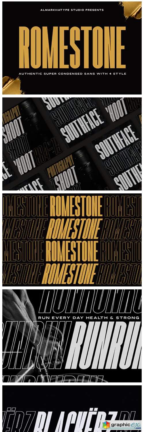 Romestone Font